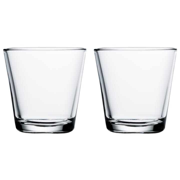 Kartio tumbler 21 cl 2-pack - clear - Iittala