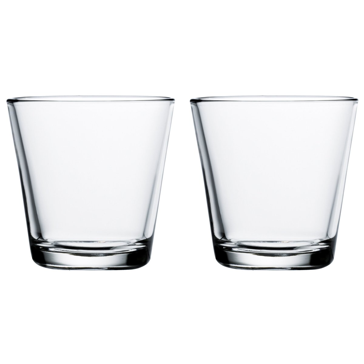 Iittala Kartio tumbler 21 cl 2-pack clear | Scandinavian Design | Drinking glasses & tumblers | Transparent