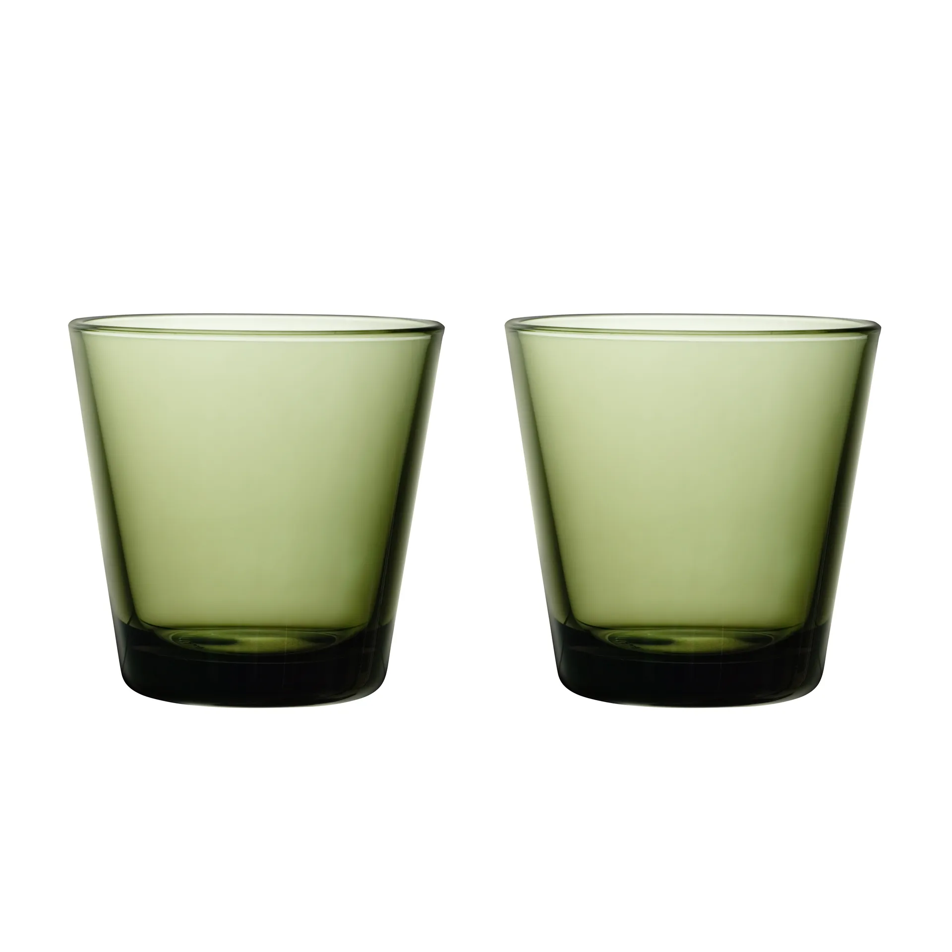 Kartio tumbler 21 cl 2-pack, moss green Iittala