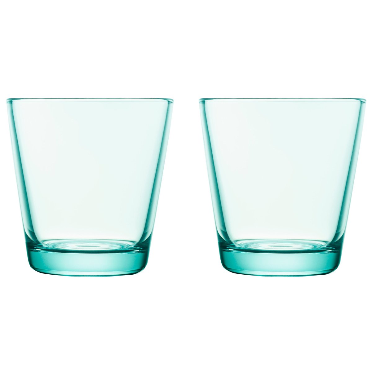 Iittala Kartio tumbler 21 cl 2-pack water green | Scandinavian Design | Drinking glasses & tumblers | Green