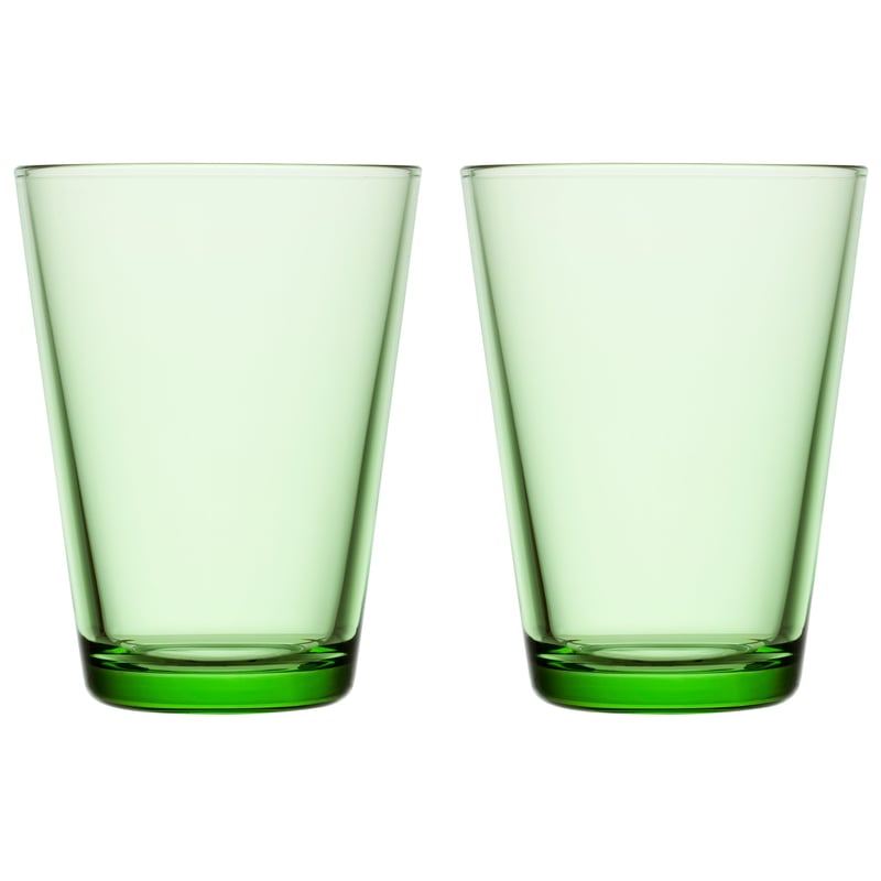 Iittala Kartio tumbler 40 cl 2-pack apple green 40 cl 2-pack