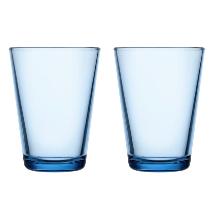 Kartio tumbler 40 cl 2-pack - aqua - Iittala