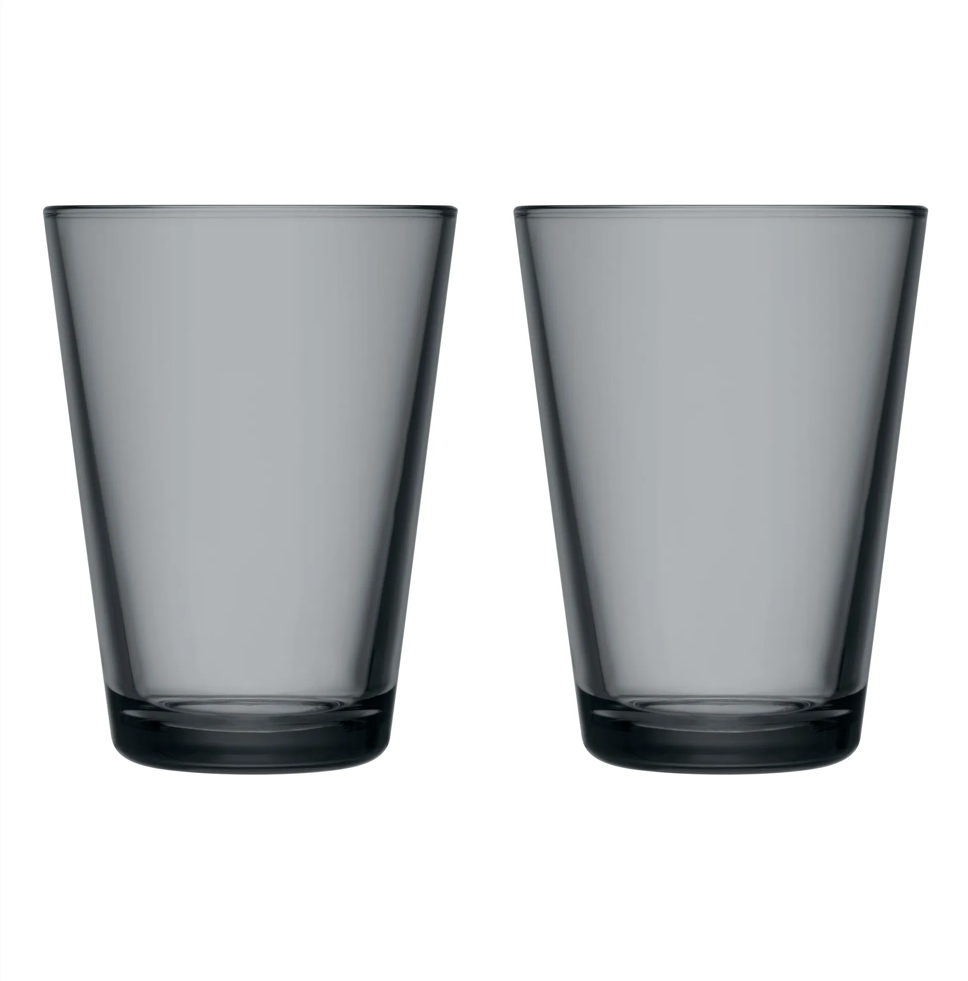 Kartio tumbler 40 cl 2-pack, dark grey Iittala