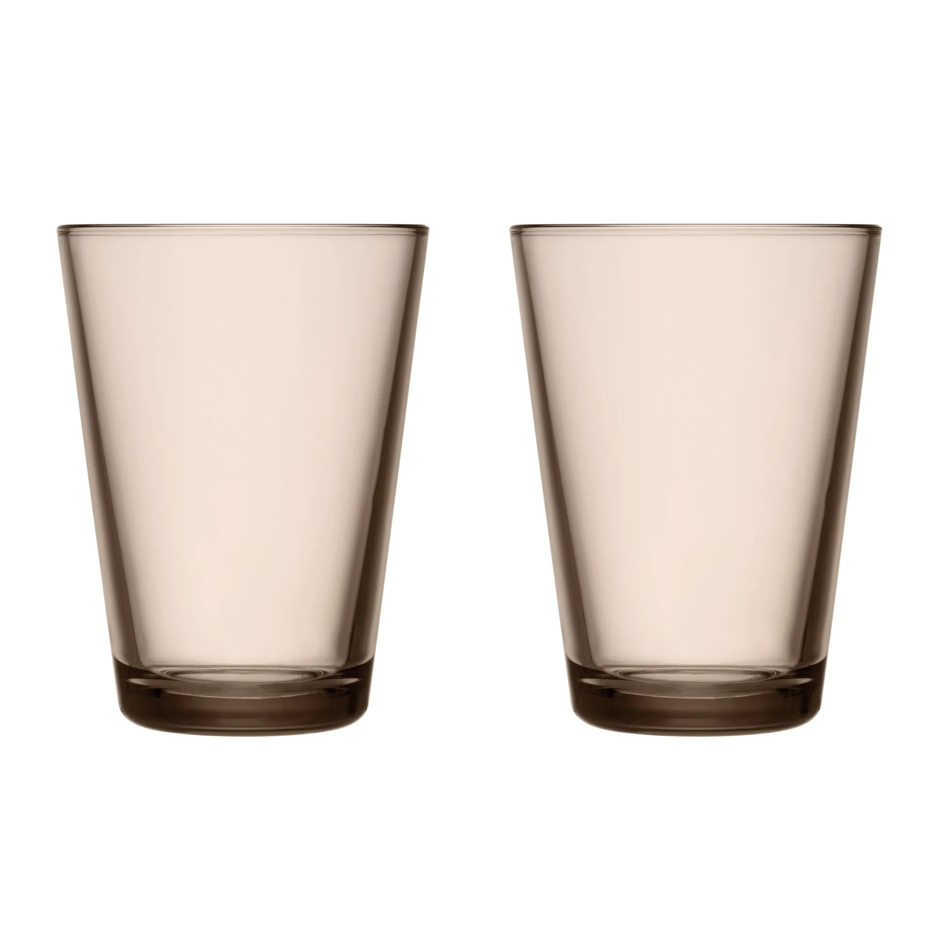 Kartio tumbler 40 cl 2-pack, linen Iittala