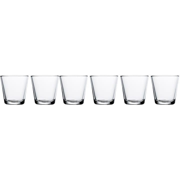 Kartio water glass 21 cl 6-pack - clear - Iittala