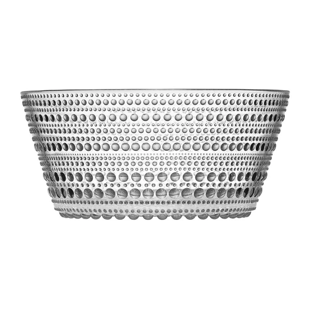 Iittala Kastehelmi bowl 1.4 l clear | Scandinavian Design | Serving bowls | Transparent