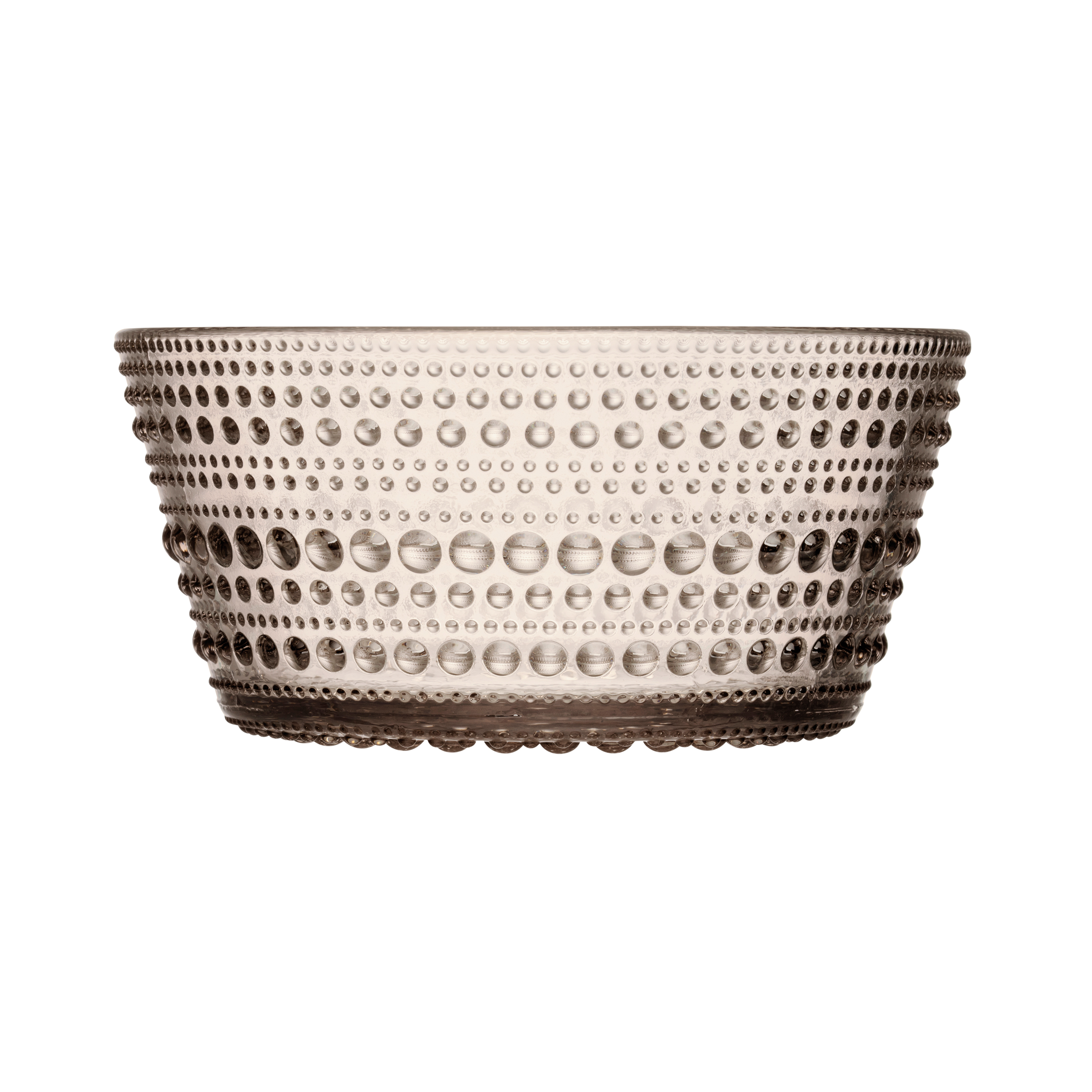 Trasparente 18.4 x 18.4 x 8.3 cm Iittala Kastehelmi Piatto e Ciotole Vetro 