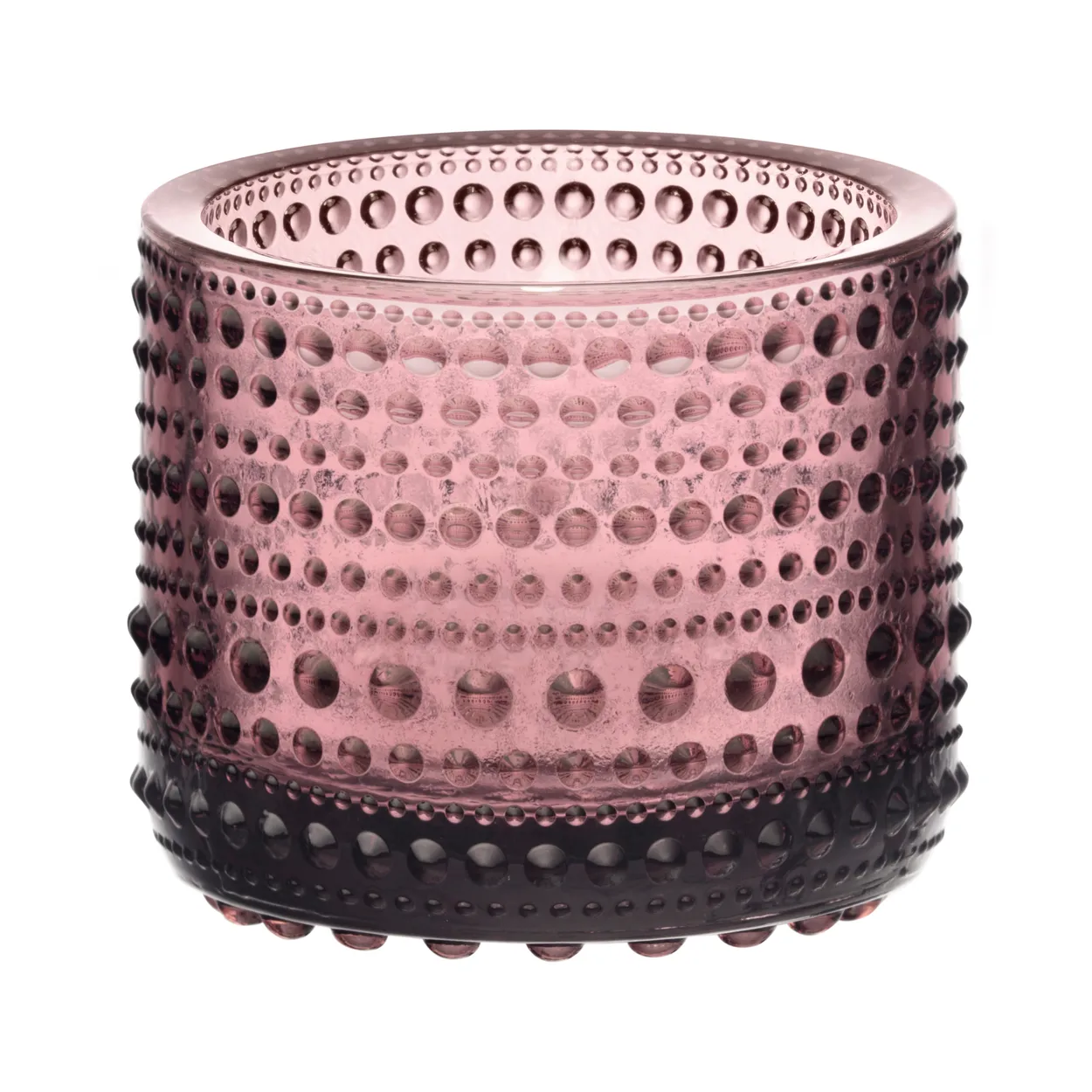 Iittala Kastehelmi candleholder Heather | Scandinavian Design | Tea light holders, lanterns & candle dishes | Purple