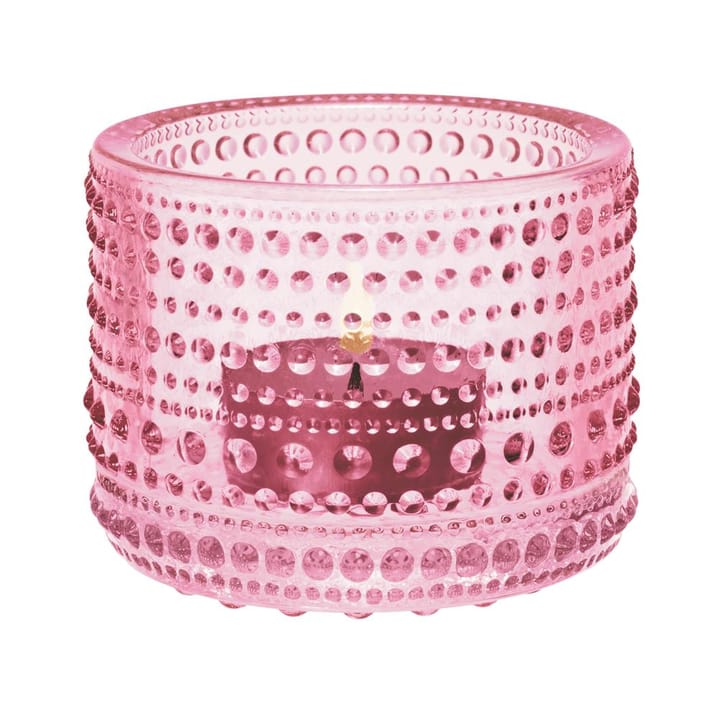 Kastehelmi candleholder - pale pink - Iittala