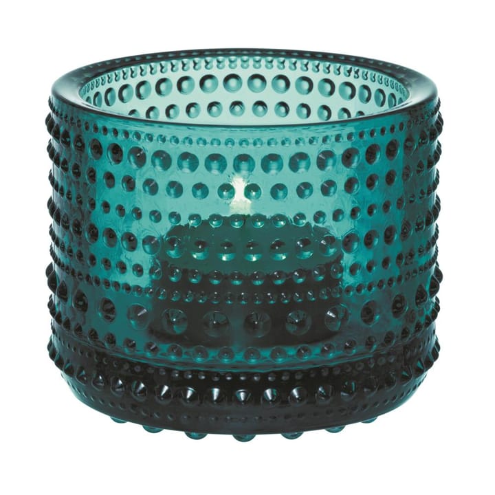 Kastehelmi candleholder - sea blue - Iittala