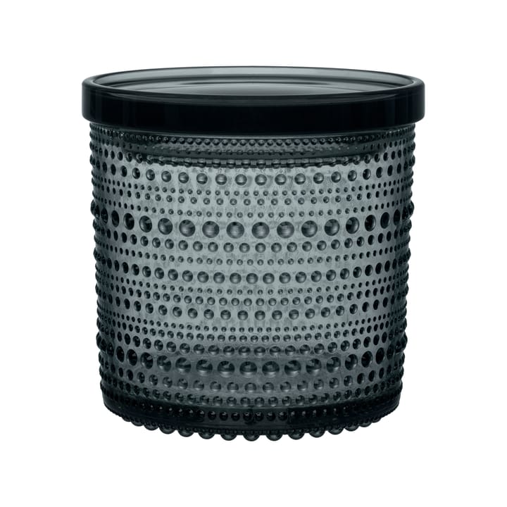Kastehelmi jar large, dark grey Iittala