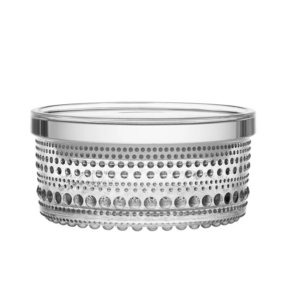 Iittala Kastehelmi jar small clear | Scandinavian Design | Storage jars | Transparent