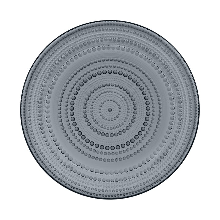 Kastehelmi plate large 31.5 cm - dark grey - Iittala