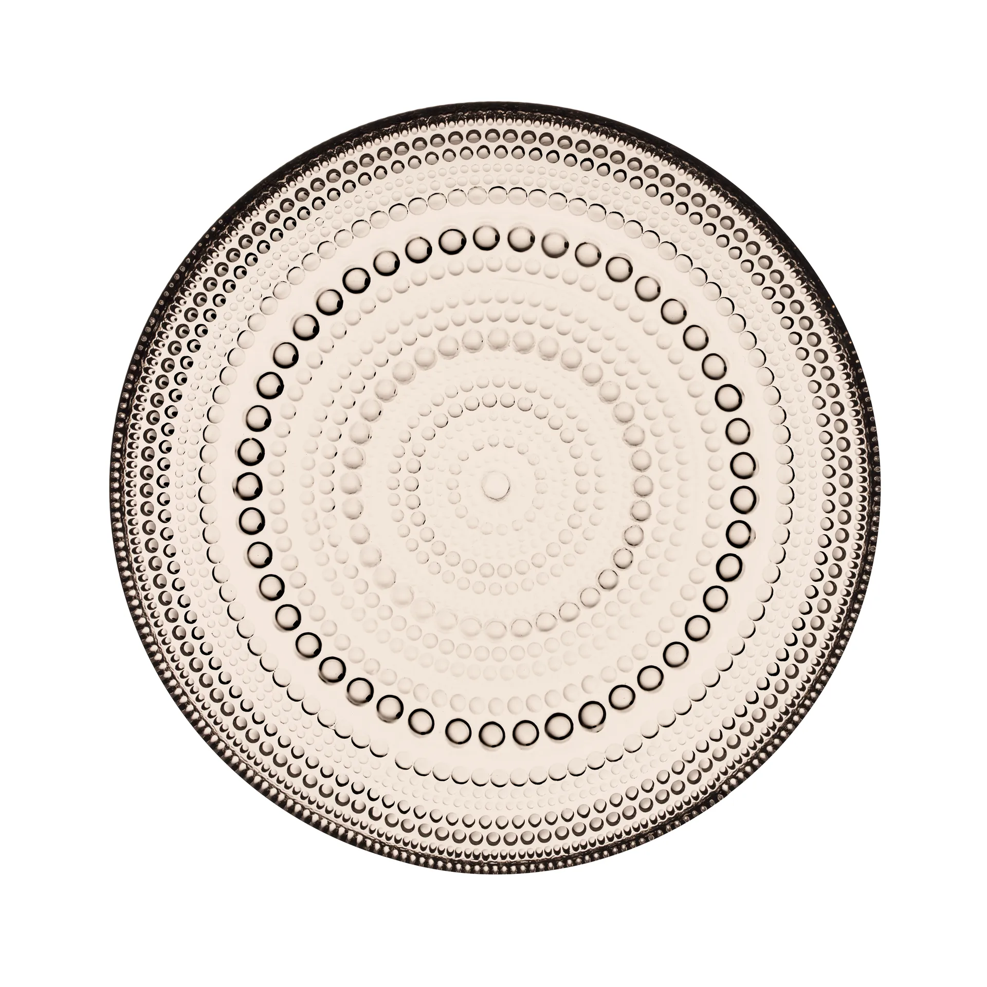 Kastehelmi small plate Ø17 cm, linen Iittala