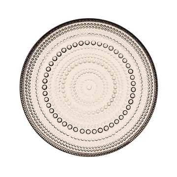 Kastehelmi small plate Ø17 cm - linen - Iittala