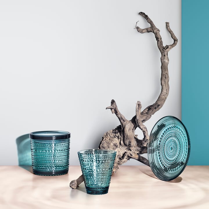 Kastehelmi small plate Ø17 cm, ocean blue Iittala