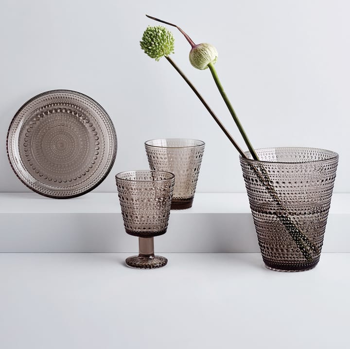 Kastehelmi vase - linen - Iittala