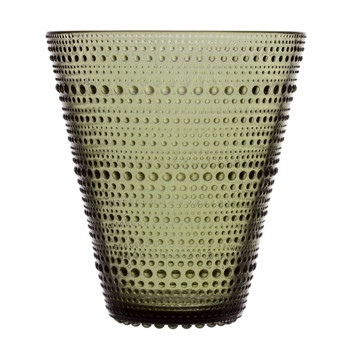 Kastehelmi vase - moss green - Iittala