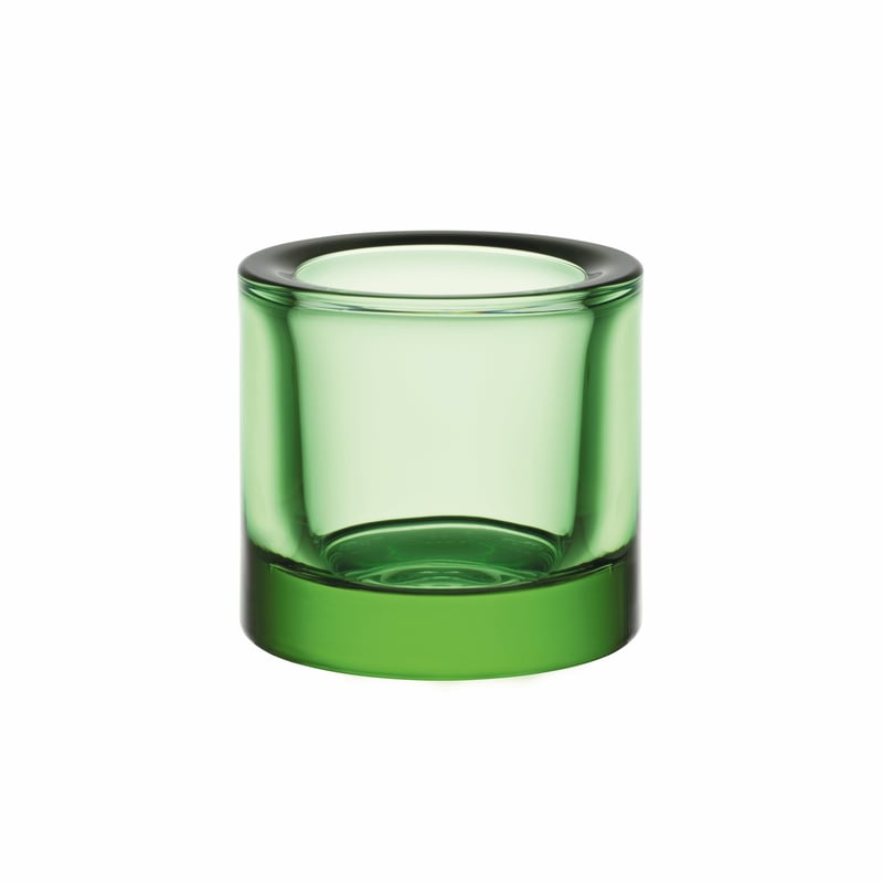 Iittala Kivi candle holder 60 mm apple green