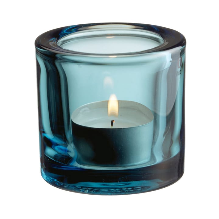 Kivi candle holder 60 mm - Sea blue - Iittala