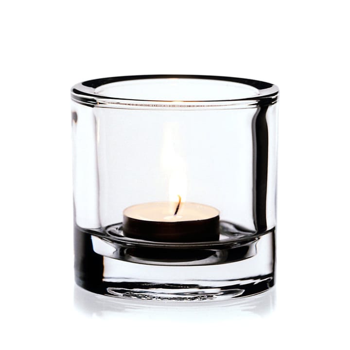 Kivi candle holder - clear glass - Iittala