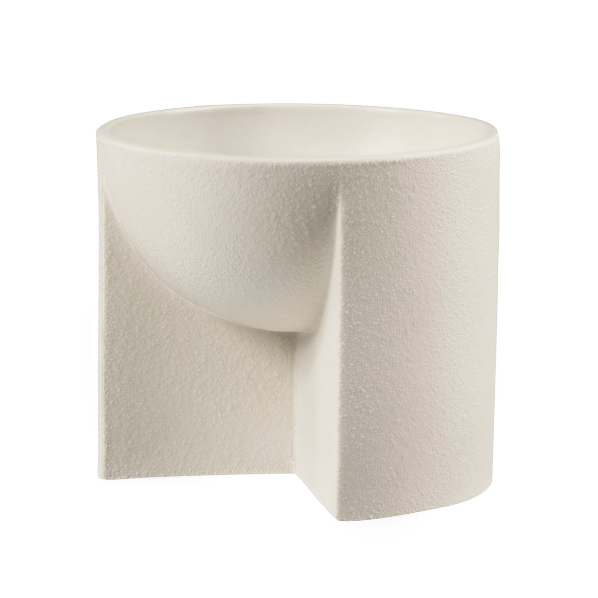 Iittala Kuru ceramic bowl 14x16 cm beige | Scandinavian Design | Decorative bowls | Beige