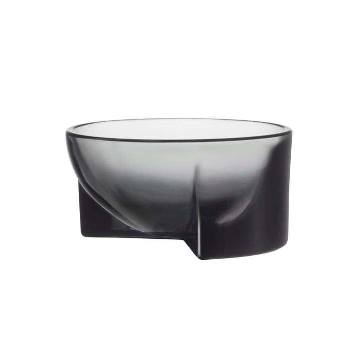 Kuru glass bowl 6x13 cm - grey - Iittala
