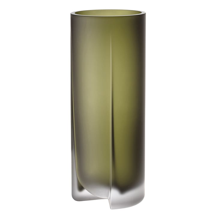 Kuru vase 25.5 cm, frosted mossgreen Iittala