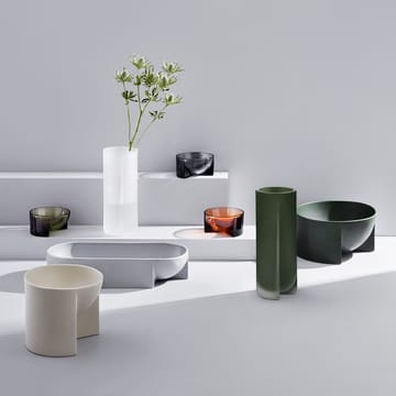 Kuru vase 25.5 cm - frosted mossgreen - Iittala