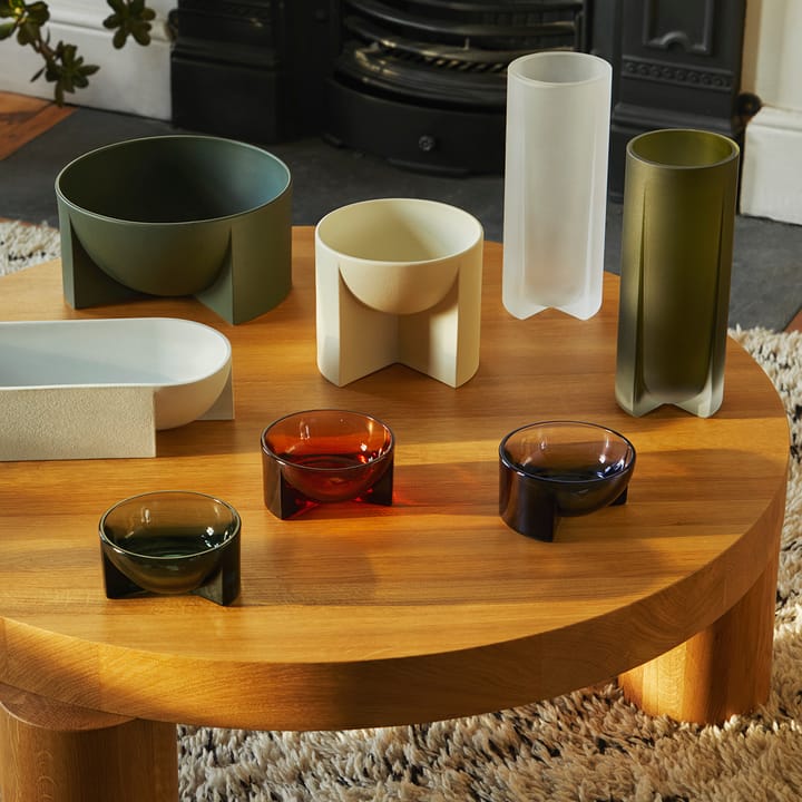 Kuru vase 25.5 cm, frosted mossgreen Iittala