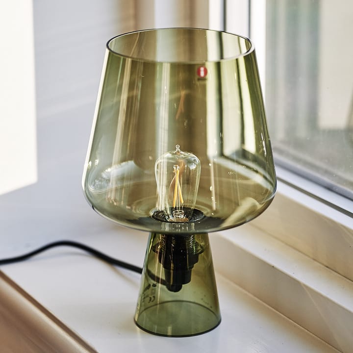 Leimu table lamp 24 cm - moss green - Iittala