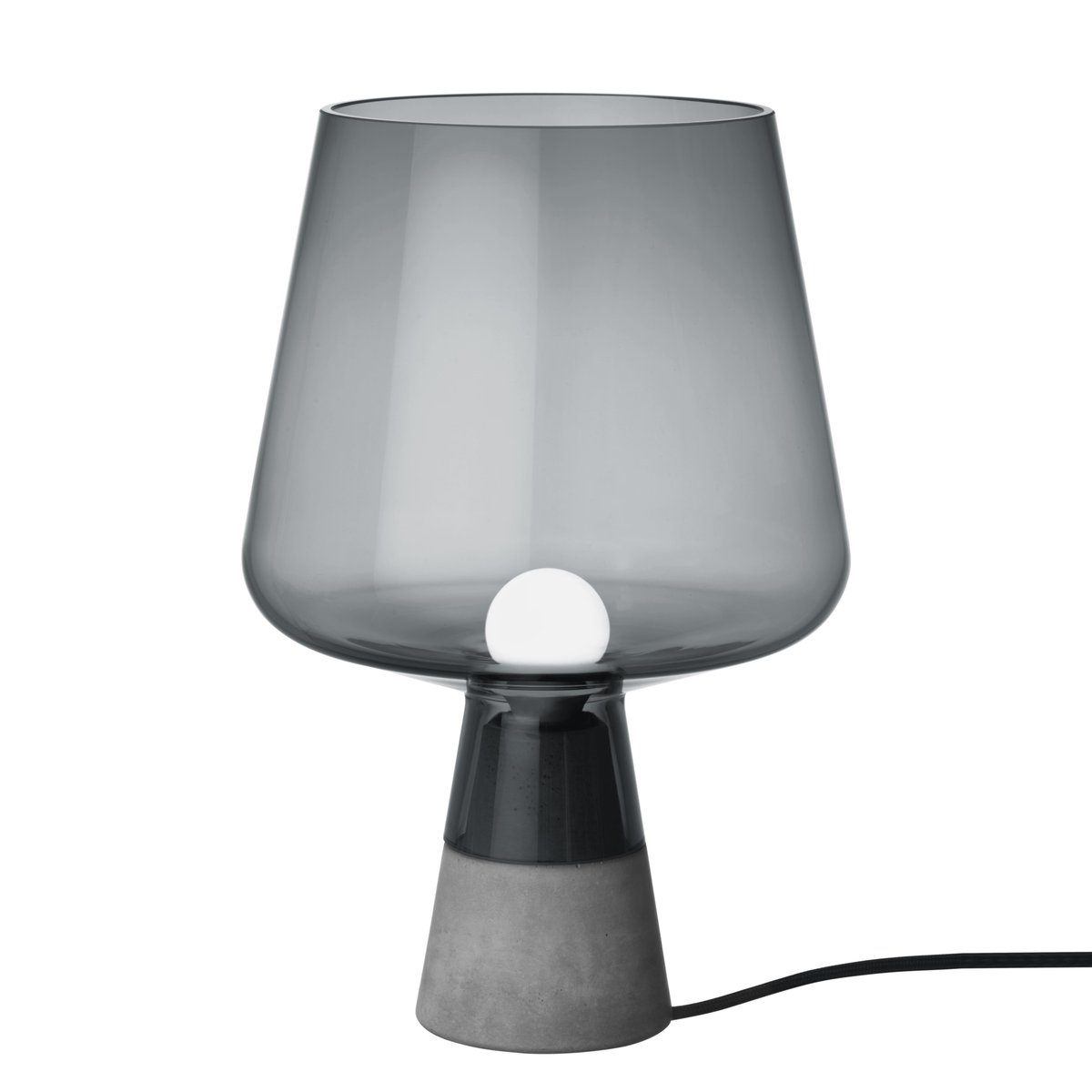 Iittala Leimu table lamp 300x200 mm grey | Scandinavian Design | Desk & table lamps | Grey
