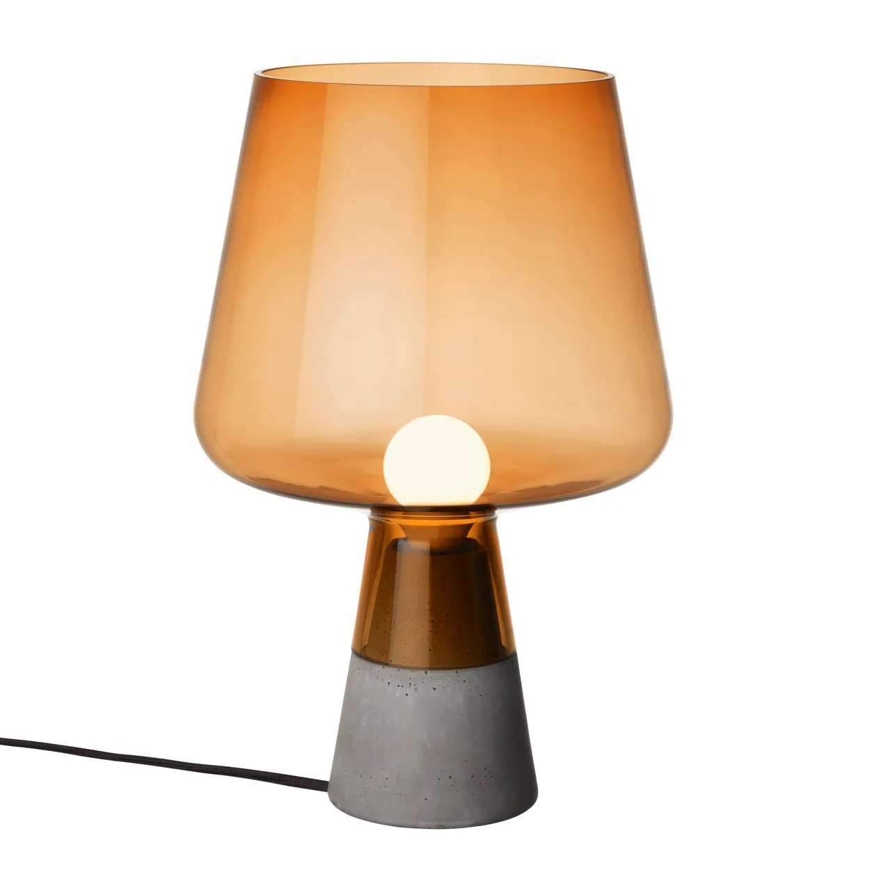 Iittala Leimu table lamp 38 cm brown | Scandinavian Design | Desk & table lamps | Brown