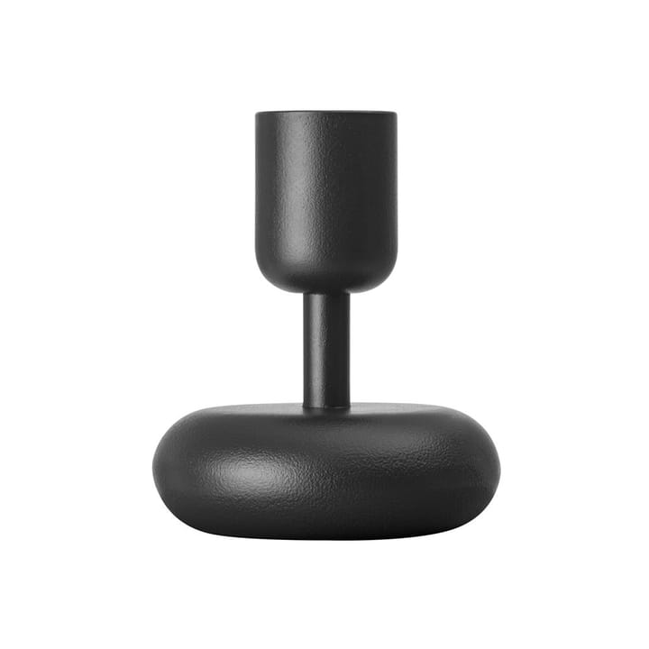 Nappula candle holder dark grey - small 107 mm - Iittala