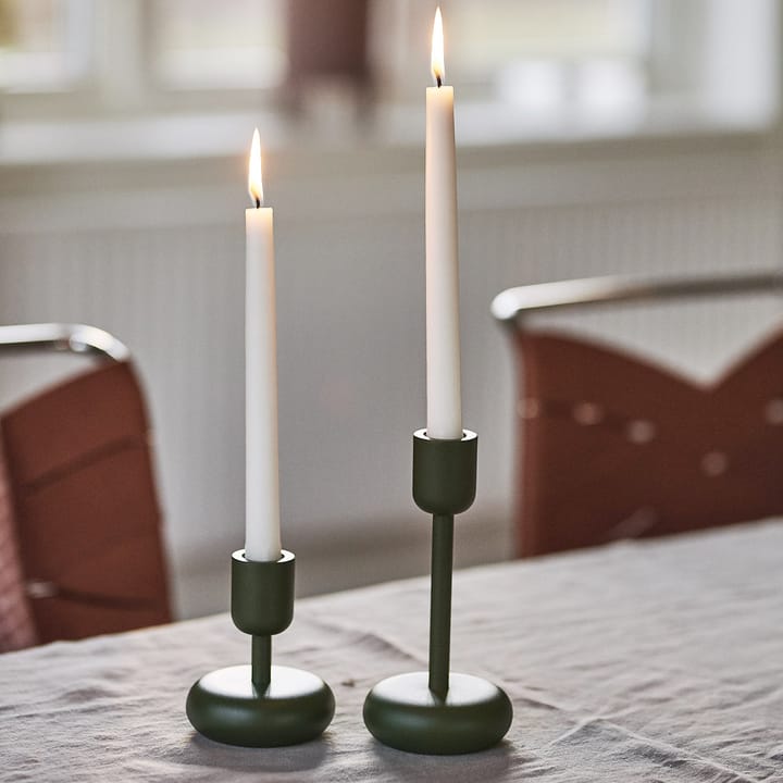 Nappula candle holder moss green - 107 mm - Iittala