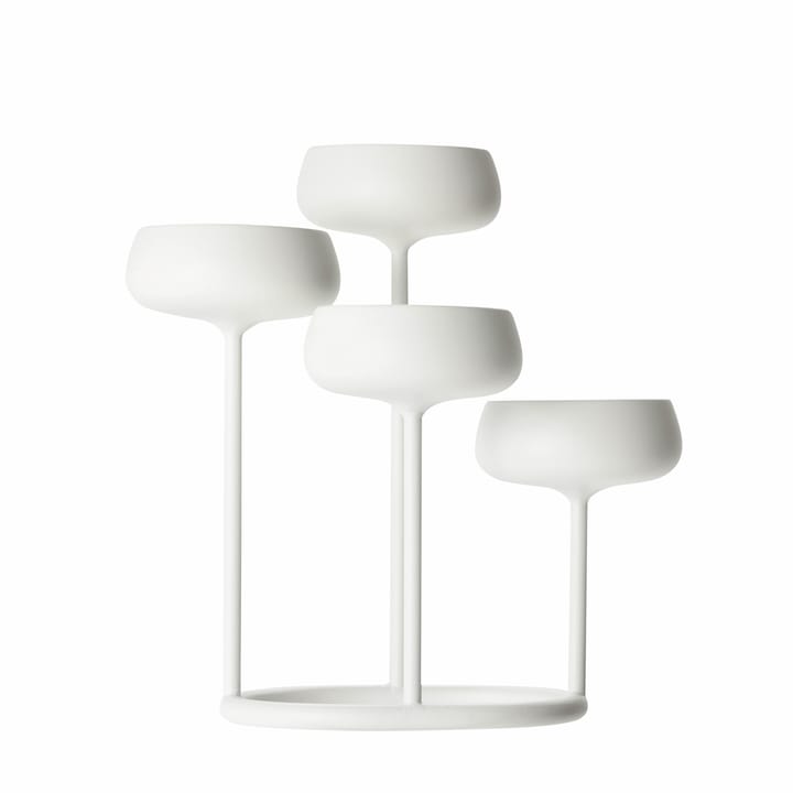 Nappula candle holder - white - Iittala