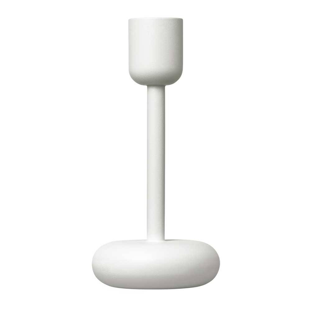 Iittala Nappula candleholder white large 183 mm | Scandinavian Design | Candle holders | White