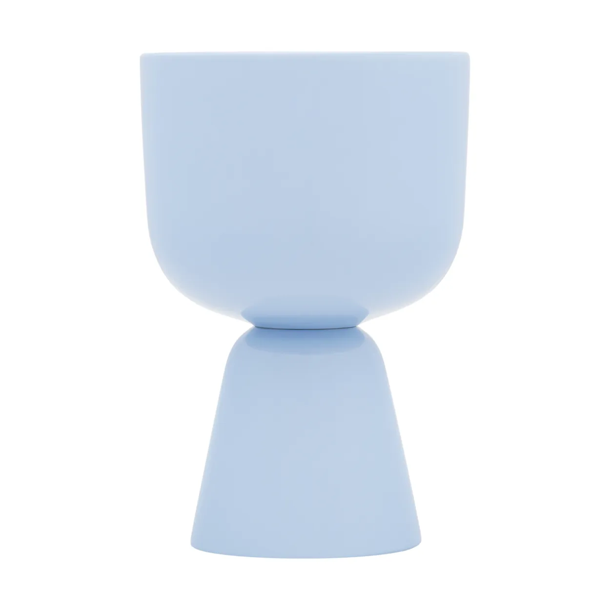 Iittala Nappula flower pot o12,5 cm h19 cm Aqua | Scandinavian Design | Flower pots | Blue