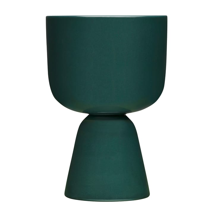 Nappula flower pot Ø15,5 cm h23 cm - darkgreen - Iittala