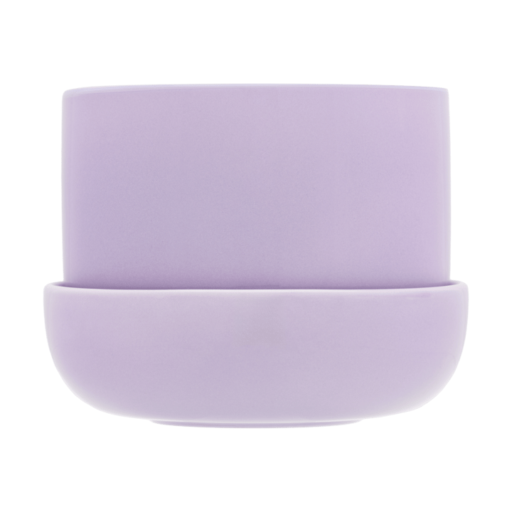 Nappula flower pot with saucer Ø17 cm h13 cm - Light purple - Iittala