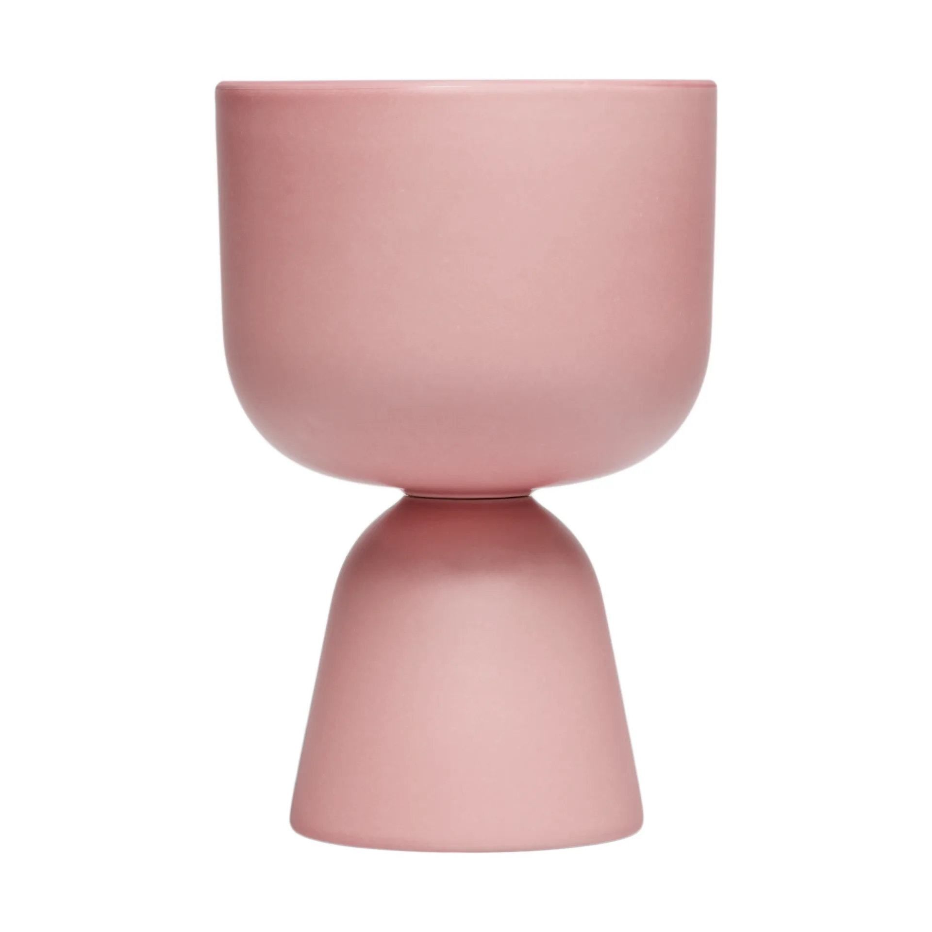 Nappula pot, Matte pink, 19x12.5 cm Iittala