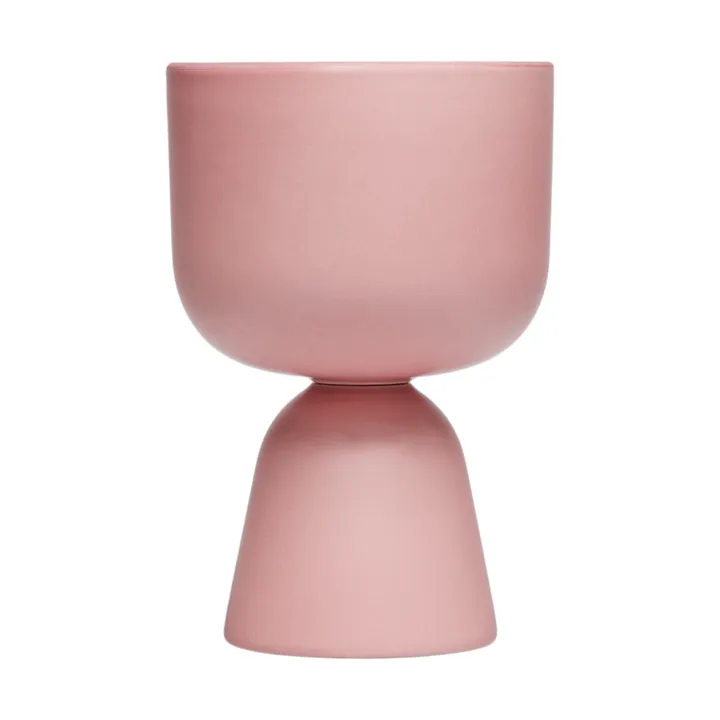 Nappula pot - Matte pink, 19x12.5 cm - Iittala