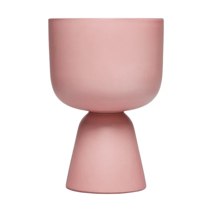 Nappula pot - Matte pink, 23x15.5 cm - Iittala