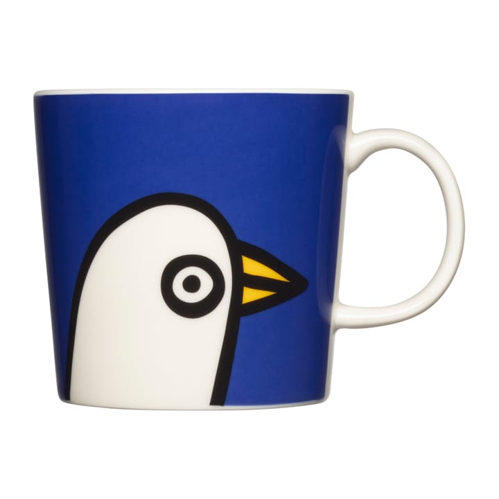 Oiva Toikka Birdie mug 30 cl - Blue - Iittala