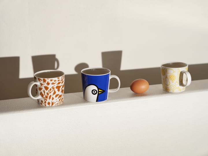Oiva Toikka Birdie mug 30 cl, Blue Iittala