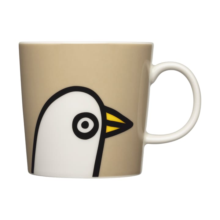 Oiva Toikka Birdie mug 30 cl - Linen - Iittala