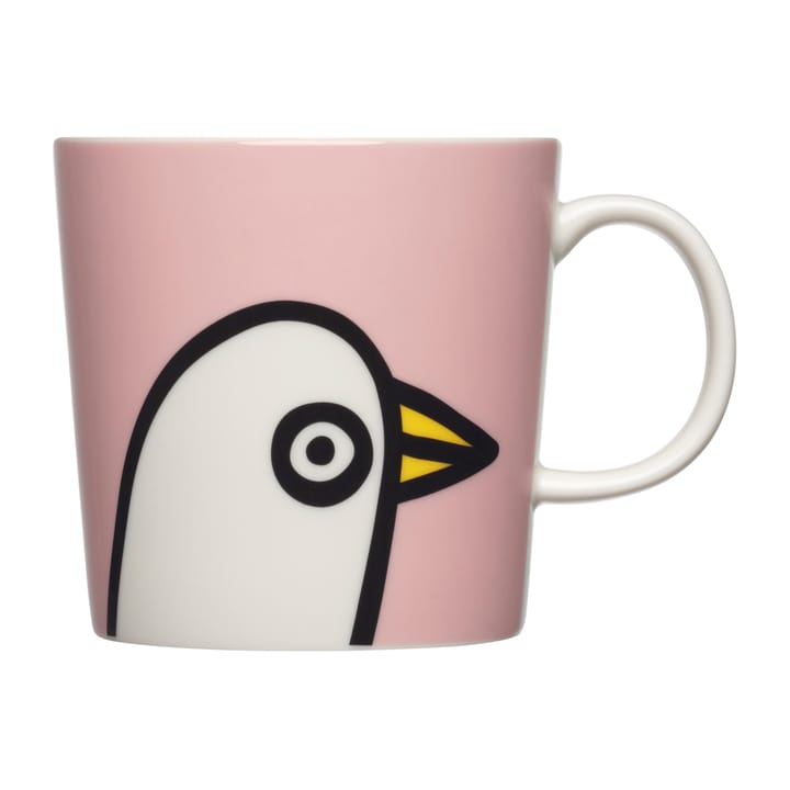 Oiva Toikka Birdie mug 30 cl - Pink - Iittala