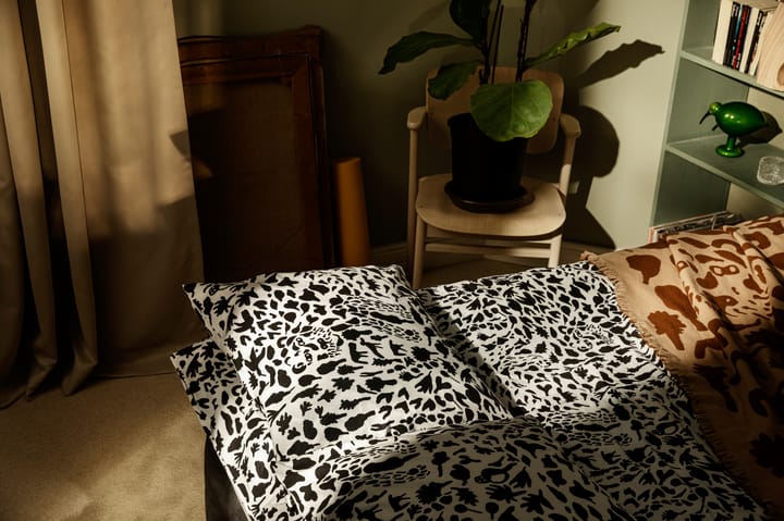 Oiva Toikka Cheetah bed set 150x210 cm - Black-white - Iittala