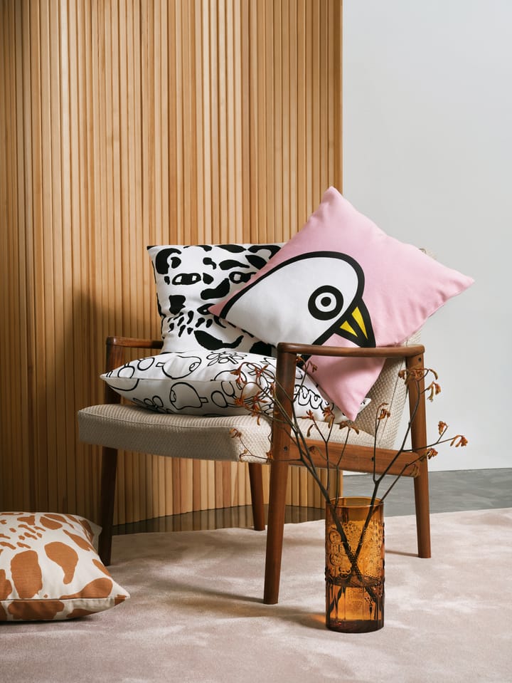 Oiva Toikka Cheetah pillowcase 47x47 cm, Brown Iittala