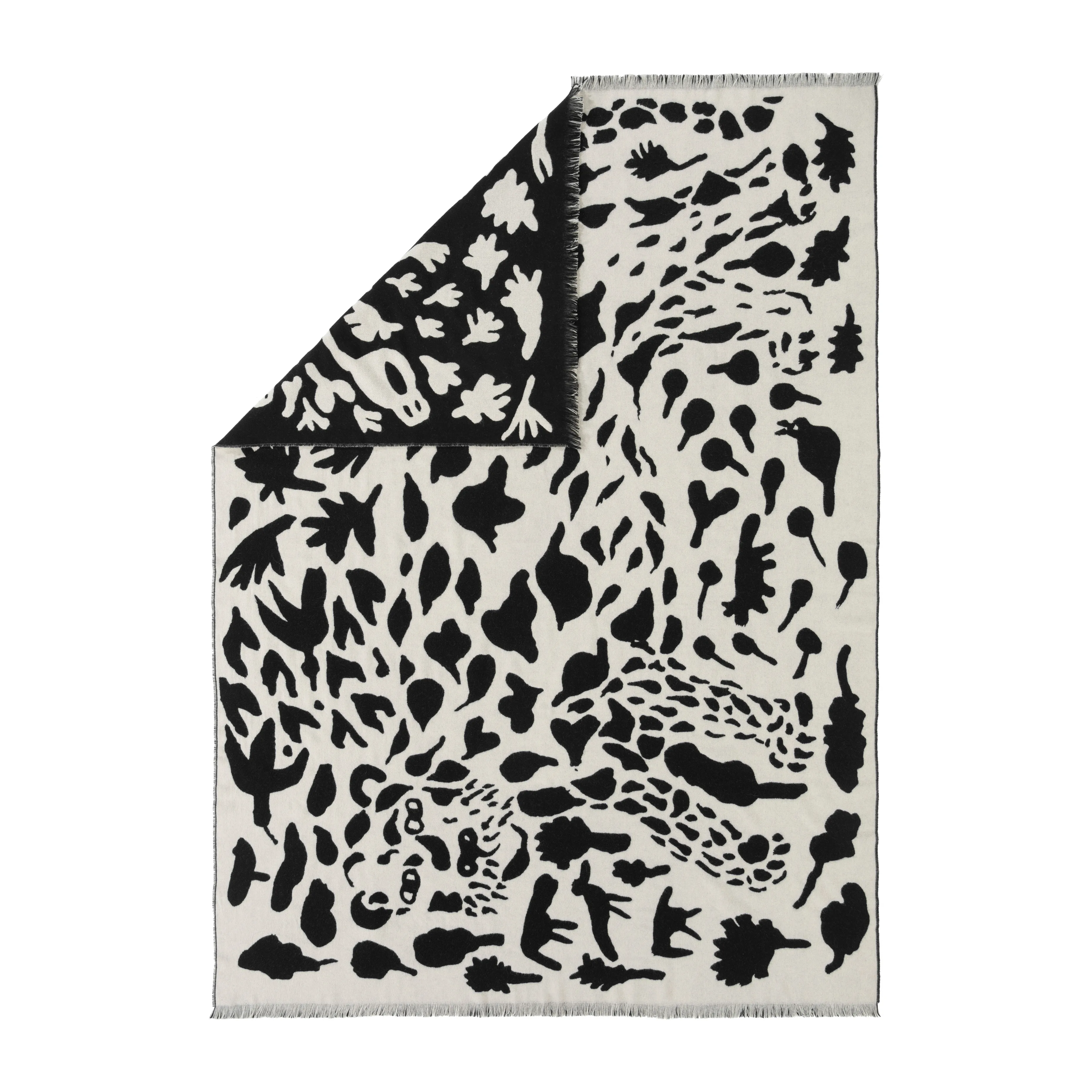 Oiva Toikka Cheetah wool throw 130x180 cm from Iittala
